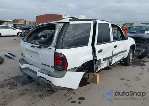 2002 Chevrolet Trailblazer Lt z USA, uszkodzony, nr VIN 1GNDS13S222214887